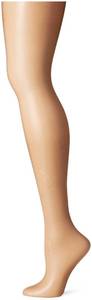 lot 6684 image: Berkshire 4411 Womens Queen Ultra Sheer Control Top Pantyhose Made in USA - 15 Denier Sandalfoot Nylon &amp Spandex Tights