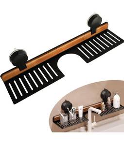 lot 7351 image: Bathroom Sink Shelf Over Faucet,