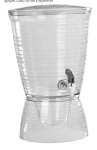 lot 7380 image: Generic Water Jug Juice Pitcher Wedding with Stand Party Leakproof 2.7 Gallon Beverage Dispenser with Spigot Cold Drink Dispenser 2pack