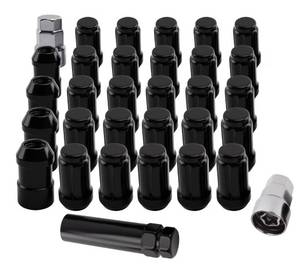 lot 7467 image: ATV M12x1.25 Black Lug Nuts & Wheel Lock Lug Nut kit Compatible with 1993-2015 Altima &11993-2015 Maxima &1998-2011 Forester & 2008-2013 G37