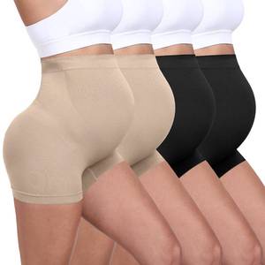 lot 7588 image: SAYCELI Seamless Maternity Shapewear, Belly Support Pregnancy Underwear for Maternity Photography and Baby Shower Dresses 2XL