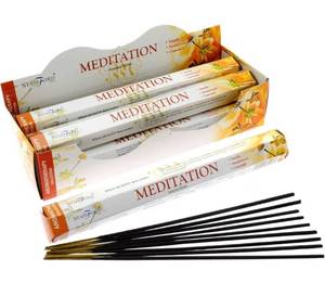 lot 7595 image: STAMFORD INC. 37117 Meditation Incense Sticks,