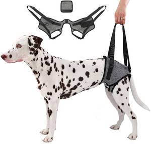 lot 7639 image: AOOLMOL Dog Sling for Medium Large Dog Rear Leg, Lift Harness Provide Support with Muscle Atrophy and Joint Problems for Elderly Injured Arthritic Pet, Dog Weak Rear Legs Provides Rehabilitation Aid