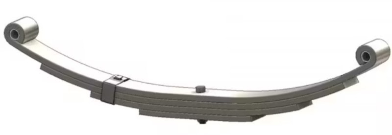 lot 261 image: Pair of MAT Miller Automotive Technology Leaf Spring  4 Leaf  Double Eye MAT-212 Check Sizing