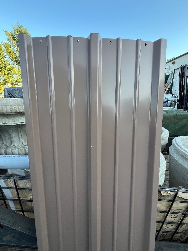 lot 288 image: Bundle of 4 Light Brown Sheet Metal 63 x 16