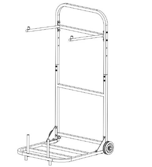 lot 438 image: VEVOR VV46 Chair Cart