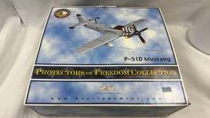 lot 48 image: Protectors of Freedom P-51D Mustang Wooden Model Plane