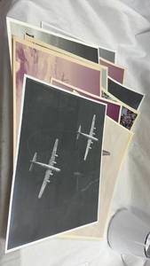 lot 56 image: Lot 10 Aircraft Prints (11x14)