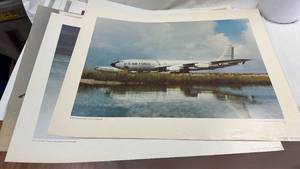 lot 57 image: Lot of 11 U.S. Air Force Aircraft Photographs (17x22)