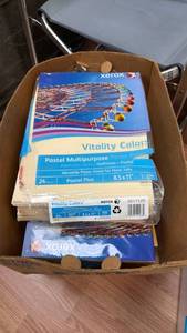 lot 73 image: Xerox Vitality Colors Pastel Multipurpose Printer Paper - Lot of 3 Reams
