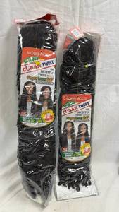 lot 98 image: Model Model Cuban Twist Mojito Twist Braid 24 inch Super Long 2-pack