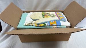 lot 106 image: Lot of Printed Kitchen Towels and Cloths