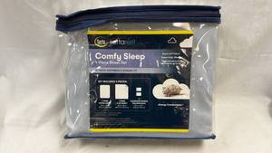 lot 120 image: Serta Comfy Sleep Twin Flat Sheet