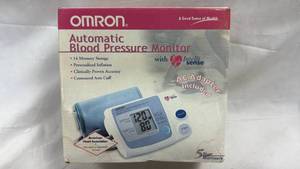 lot 135 image: Omron Automatic Blood Pressure Monitor with Intellisense HEM-712C