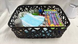 lot 148 image: Household Consumables Lot Toiletries, Personal Care, Cleaning Products Basket