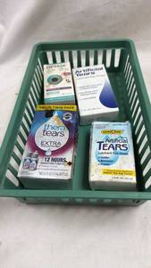 lot 151 image: Lot of 4 Lubricant Eye Drops