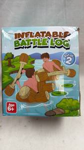 lot 178 image: Inflatable Battle Log Set of 2 Age 6