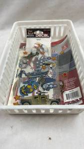 lot 187 image: Lot of Flag & Military-Themed Stickers