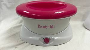lot 210 image: Beauty Chic Paraffin Wax WarmerHeater with Accessories
