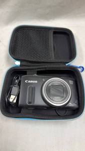 lot 213 image: Canon PowerShot SX260 HS 20x Zoom Digital Camera with Case