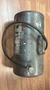 lot 215 image: Portable Air Tank with Gauge and Hose