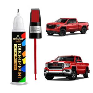 lot 4390 image: Cardinal Red(G7CWA130X) Touch Up Paint For GMC Exact Match-Chips and Nicks 2 in 1 Car Paint Pen Scratch Rapair for CanyonSavanaSierraYukon