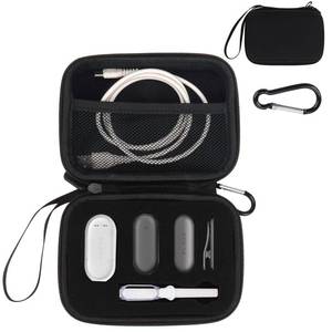 lot 4391 image: YouKnow Hard Case Compatible with PLAUD NotePinNotePin S AI Voice Recorder - with Custom Foam Insert Holds Recorder, Magnetic Pin, Clip, Dock, Wristband & Cable (Case Only) (Black)