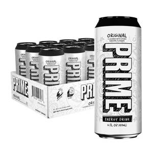 lot 5148 image: PRIME Energy ORIGINAL, Sugar Free Energy Drink, 200mg Caffeine and 355mg of Electrolytes for Hydration, Low Calorie, Vegan, Gluten Free, 16 Fluid Ounce, 12 Pack
