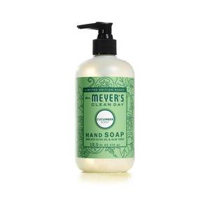 lot 10201 image: Mrs. Meyers Clean Day Liquid Hand Soap - Cucumber - 12.5 fl oz
