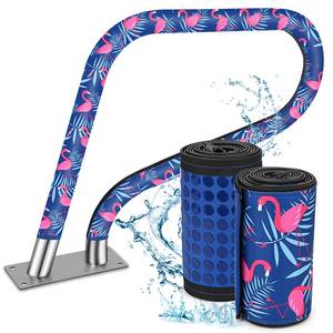 lot 12176 image: Mydrissu 10 Feet Pool Handrail Cover,Zippered Pool Hand Railing Covers