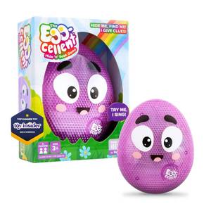 lot 12211 image: Eggcellent by Relatable, The Kid-Friendly Hide & Seek Game, Toddler Toys for Ages 3, Includes 1 Eggcellent Light-Up Toy That Sings