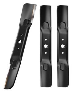 lot 13044 image: Chway 54 Cut 942-05056A ZT1-54 Lawn Mower Blade with 6-Proint Star Shaped, 54 inch Deck Mulching Blades Compatible with Cub Cadet ZT2-54, Troy Bilt, Craftsman, Replace for 742-05056, 942-05056, 3Pcs