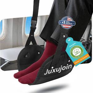 lot 14196 image: Ergonomic Airplane Foot Hammock(Memory Foam)-Ultimate Comfort Foot Hammock for Plane Travel Essentials to Relax Your Feet, Portable Airplane Foot Rest with Adjustable Strap, Perfect for Long Flight