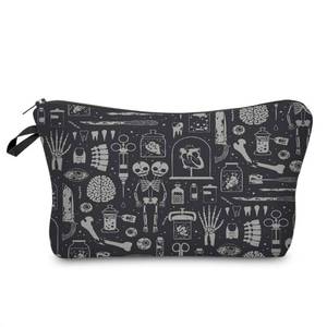 lot 14203 image: Deanfun Small Makeup Case - Cute and Waterproof Cosmetic Bag for Women(Happy Halloween D5-52254)