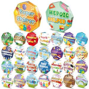 lot 14208 image: Vercraft 30 Pcs End of School Year Awards Acrylic Graduation Recognition Trophy for Kids Kindergarten Preschool Students Inspirational Plaque Gifts for Achievement Classroom Supplies