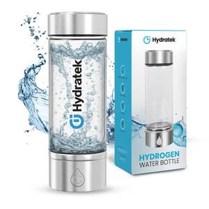 lot 14224 image: Hydrogen Water Bottle Generator with SPEPEM Technology, Ionized Water Bottle, Portable Hydrogen Water Ionizer Machine 420 ml for Gym, Hiking, Cycling, Running & Outdoor Use