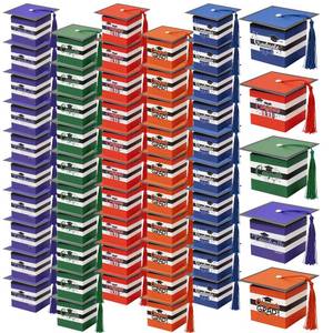 lot 14248 image: Timisea 50 Pcs Graduation Candy Boxes,Class of 2026 Graduation Candy Boxes with Tassel, Graduation Cap Gift Boxes, Treat Boxes for Candy Biscuit Chocolate Supplies