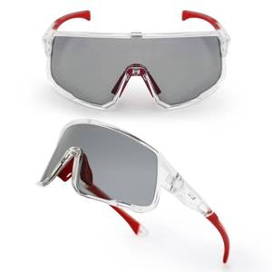 lot 14296 image: GY Photochromic Cycling Glasses Men Women Clear Mountain Bike (Transparent Frame (Gray Lens)