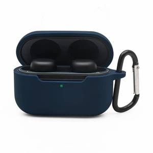 lot 20362 image: Claiol Silicone Case for Echo Buds 2nd, Shockproof Protective Echo Buds 2 Case Cover with Keychain. (Midnight Blue)