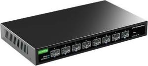 lot 5158 image: GoodTop 8 Port 10Gbe SFP Managed Switch X0042PWD55