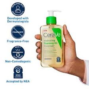 lot 6054 image: CeraVe Hydrating Foaming Oil Cleanser Value Size