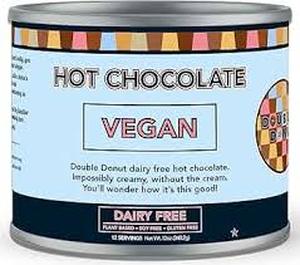 lot 10237 image: Double Donut Vegan Hot Chocolate Dairy Free 12oz 340.2g