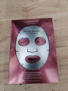 lot 2260 image: Clarimond Botanica Facial Masks Soluble Enzymes 5 x 25 ml