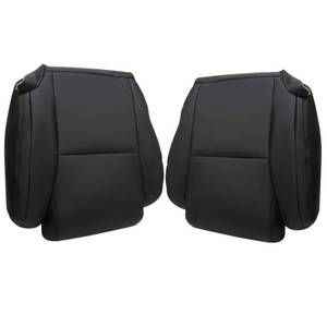 lot 5171 image: GXARTS Driver Side and Passenger Side Bottom Leather Seat Cover Black Black Compatible with Toyota Tundra Sequoia 2007 2008 2009 2010 2011 2012 2013