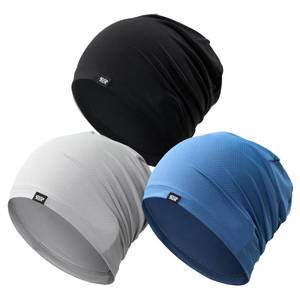 lot 6111 image: QINGLONGLIN Cooling Skull Cap Sweat Wicking Breathable for Men Women 3 Pack