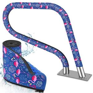 lot 6232 image: Mydrissu 8 Feet Pool Handrail Cover with Zipper, Pool Hand Railing Cover