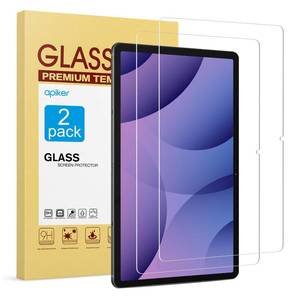 lot 8079 image: apiker 2-Pack Screen Protector for Samsung Galaxy Tab S10 PlusS9 PlusS9 FE PlusS7 FE 5GS8 Plus 12.4 inch, 9H Tempered Glass with S Pen & Case Compatible