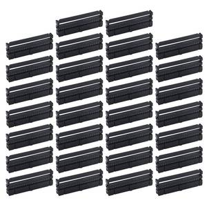 lot 8088 image: Antrader 30-Pack 2X20 FC-40P 40Pin IDC Socket Connector Female 2.54mm Pitch Plug Header Connector Dual Rows for Flat Ribbon Cable