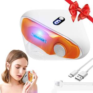 lot 12267 image: JUNZUP Electric Nail Clipper, 3 Speeds Electric Toenail Clipper, Automatic 2 in 1 Electric Nail Trimmer Grind Nail Care Tool with LED Light, Safe for Babies, Seniors and Adults (Dark Orange)