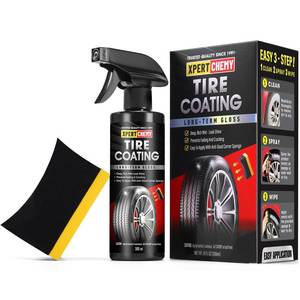lot 12308 image: XPERTCHEMY Ceramic Tire Shine, High Gloss Tire Coating, Give Tires a Deep Wet Shine and Long-Lasting Protection, Non-Greasy Ceramic Tire Coating for Car, Truck & SUV, 10oz
